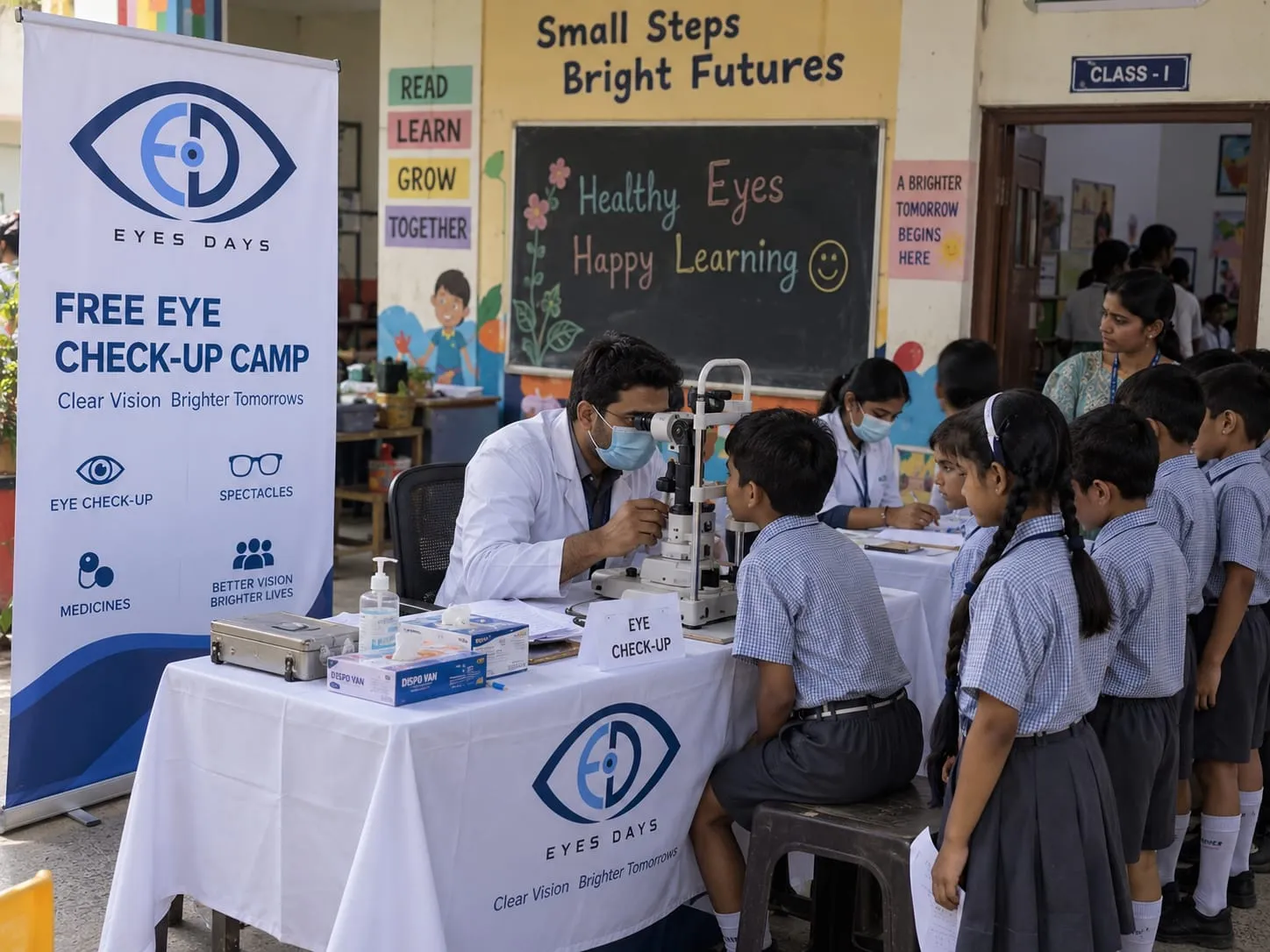 Children Eye Screening Camp - EYES DAYS