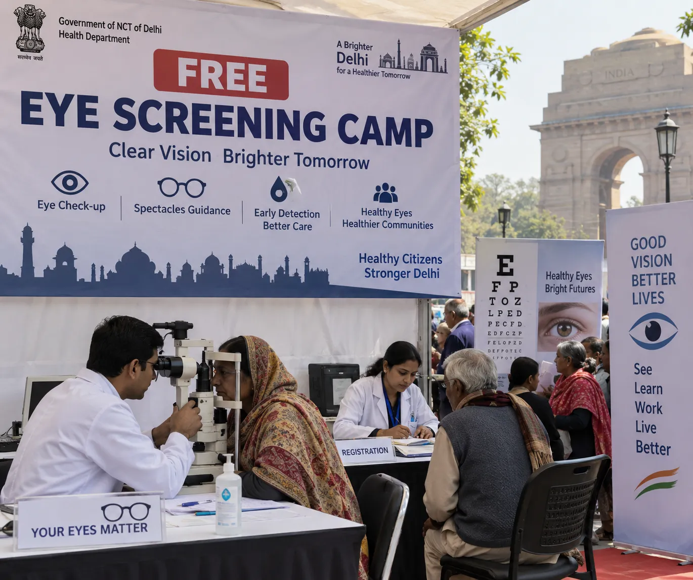 EYES DAYS Community Eye Screening Camp - Mission 2047